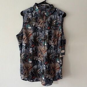 Columbia Star Wars Large women’s sleeveless tamiami shirt